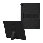 OnePlus Pad Go 2 5G / Pad Go 2 WiFi GIGAPACK Defender szilikon telefonvédő ütésállóság, kitámasztó, FEKETE