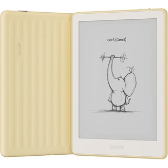 Onyx BOOX Go 6 (Gen II) 6" ePaper e-book olvasó sárga-fehér (Android 11) (Custard)