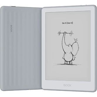 Onyx BOOX Go 6 (Gen II) 6" ePaper e-book olvasó szürke-fehér (Android 11) (Stone)