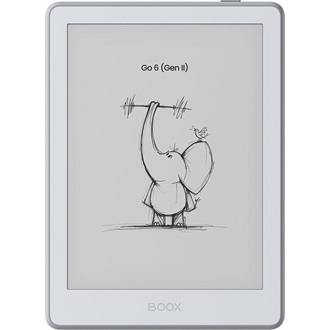 Onyx BOOX Go 6 (Gen II) 6" ePaper e-book olvasó szürke-fehér (Android 11) (Stone)