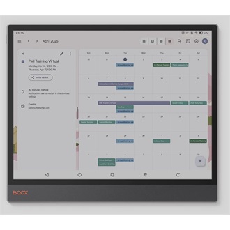 Onyx BOOX Tab X C 13.3" E-Ink Kaleido 3 e-book olvasó szürke (Android 13)