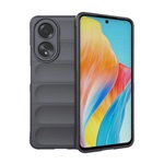 Oppo A58 4G Gigapack Szilikon telefonvédő ütésállóság, 3D, SÖTÉTSZÜRKE