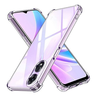 Oppo A58 4G Gigapack Szilikon telefonvédő ütésállóság, légpárnás sarok, ÁTLÁTSZÓ
