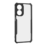 Oppo A78 4G Gigapack Szilikon telefonvédő ütésállóság, kameravédő, FEKETE