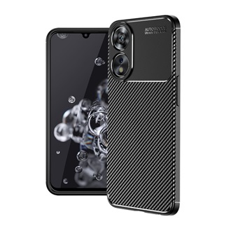 Oppo A78 5G Gigapack szilikon telefonvédő ütésállóság, karbon minta, FEKETE