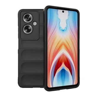 Oppo A79 5G Gigapack Szilikon telefonvédő ütésállóság, 3D, FEKETE