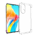 Oppo A98 5G GIGAPACK szilikon telefonvédő ütésállóság, légpárnás sarok, ÁTLÁTSZÓ