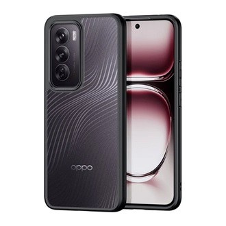 Oppo Reno 12 5G DUX DUCIS AIMO szilikon telefonvédő ütésállóság, hullám, FEKETE