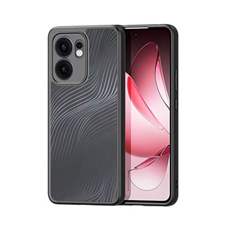 Oppo Reno 13 F 5G DUX DUCIS AIMO szilikon telefonvédő ütésállóság, hullám, FEKETE