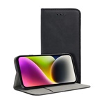 Oppo Reno 13 GIGAPACK Tok álló, bőr hatású FLIP, asztali tartó, FEKETE