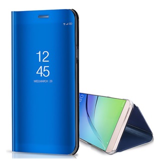 Oppo Reno 8 Pro Gigapack Tok álló aktív FLIP, tükrös, SÖTÉTKÉK