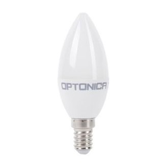 Optonica 1425 450lm hideg-fehér E14 gyertya LED fényforrás