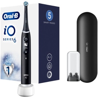 Oral-B iO Series 6 elektromos fogkefe útitokkal szürke