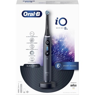 Oral-B iO Series 6 elektromos fogkefe útitokkal szürke