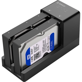 Orico 6528US3-C 2,5/3,5" SATA3 USB3.0 dokkoló fekete