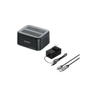 Orico 6829C3-V1-EU-BK 2.5/3.5" SATA3 USB-A 3.2 Gen2×1 USB-C 3.2 Gen2×1 dokkoló fekete
