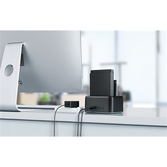 Orico 6829C3-V1-EU-BK 2.5/3.5" SATA3 USB-A 3.2 Gen2×1 USB-C 3.2 Gen2×1 dokkoló fekete
