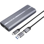 Orico ACOM2-U4-GY M.2 2280 PCIe NVMe USB4 Thunderbolt külső ház szürke