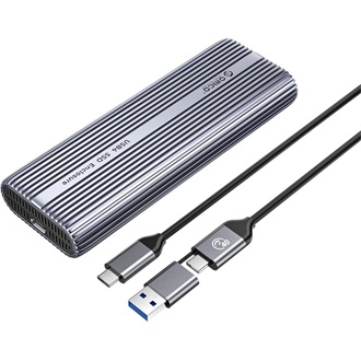 Orico ACOM2-U4-GY M.2 2280 PCIe NVMe USB4 Thunderbolt külső ház szürke