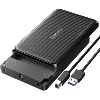 Orico DDW35-C3-EU-BK 2.5/3.5" SATA3 USB3.0 USB-C külső ház fekete