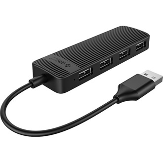Orico FL02 4-portos USB2.0 hub fekete