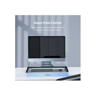 Orico HSQ-M1-BK 564×211mm monitor tartó asztalra fekete