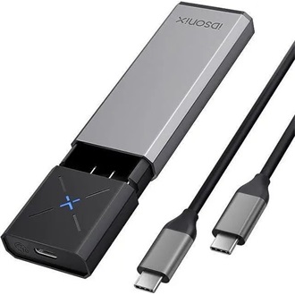 Orico IDSONIX-IDPWM2-G2A M.2 2280 PCIe NVMe USB-C 3.2 Gen2×1 külső ház szürke