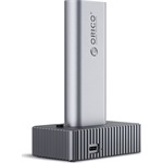 Orico IT18C3-GY M.2 2280 PCIe NVMe USB-A 3.2 Gen2×1 USB-C 3.2 Gen2×1 dokkoló szürke