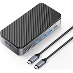 Orico M2P11-BK 12-port M.2 NVMe 100W USB-C dokkoló szürke