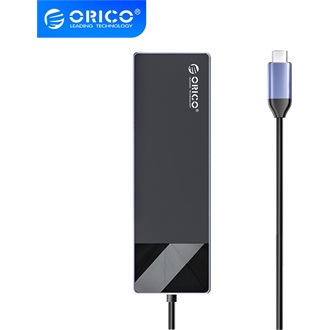 Orico ORICO-DM-9P 5-port 60W USB-C dokkoló fekete-szürke