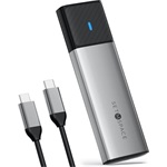 Orico STMS-STPWDM2-G2 M.2 2280 PCIe NVMe USB-C 3.2 Gen2×1 külső ház szürke