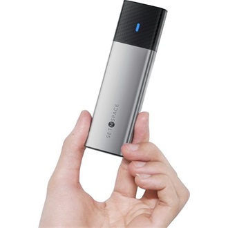 Orico STMS-STPWDM2-G2 M.2 2280 PCIe NVMe USB-C 3.2 Gen2×1 külső ház szürke