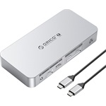 Orico TB4-SV 12-port 85W Thunderbolt 4 dokkoló szürke