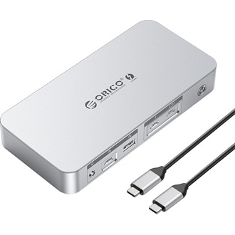 Orico TB4-SV 12-port 85W Thunderbolt 4 dokkoló szürke