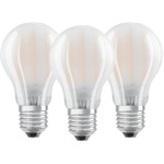Osram Base 7 W E27 806 lumen meleg fehér LED matt üveg körte izzó 3db/csomag
