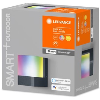 Osram Ledvance SMART+ CUBE WALL 450lm vízálló RGBW LED Wi-Fi smart home fali lámpa