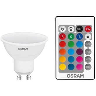 Osram Star+ 250lm RGBW GU10 PAR16 spotlight LED fényforrás