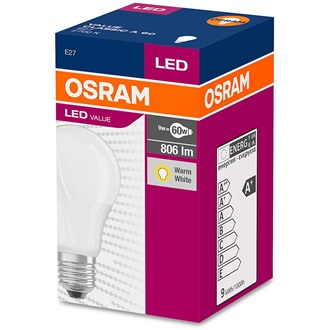 Osram Value 806lm E27 LED fényforrás