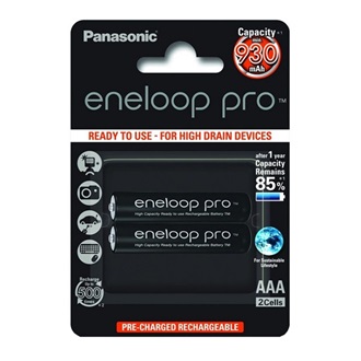 Panasonic eneloop Pro AAA (LR03) 930mAh NiMH akkumulátor 2db
