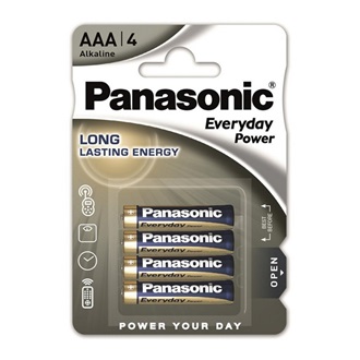 Panasonic Everyday Power AAA (LR03) alkáli elem 4db