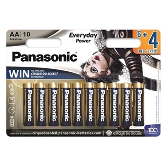 Panasonic Everyday Power AA (LR6) alkáli elem 10db