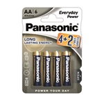 Panasonic Everyday Power AA (LR6) alkáli elem 6db