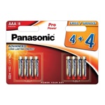 Panasonic Pro Power AAA (LR03) alkáli elem 8db