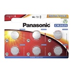 Panasonic gomb (CR2025 ) Li elem 6db