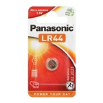 Panasonic gomb (LR44/AG13/A76 ) alkáli elem 1db