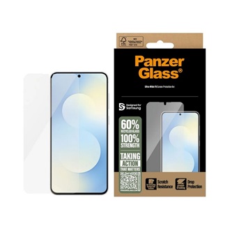 PANZERGLASS ULTRA-WIDE FIT képernyővédő üveg (3D, extra karcálló, ütésállóság) ÁTLÁTSZÓ