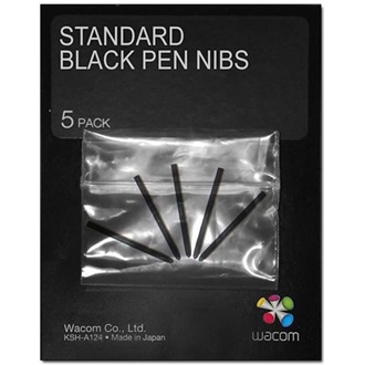 PEN NIBS BLACK 5 PACK FOR I4 .
