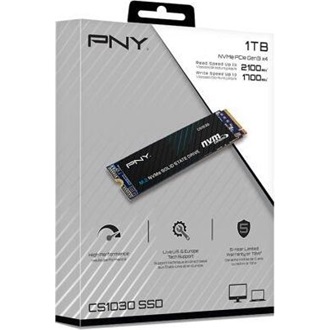 PNY CS1030 1TB PCIe x4 (3.0) M.2 2280 SSD fekete