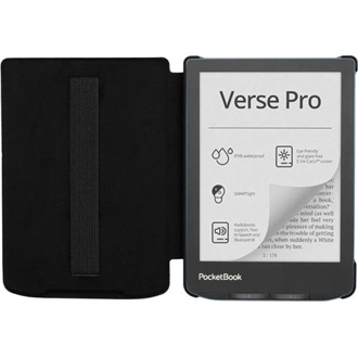 POCKETBOOK e-book tok -  VersePro gyári Tok Fekete