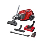 Bosch Serie6 ProAnimal porzsák nélküli porszívó piros